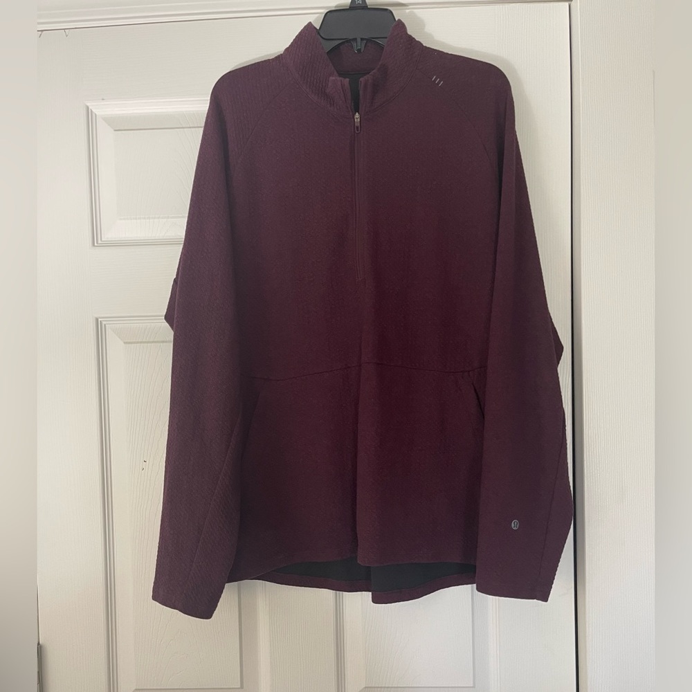 Mens lululemon at ease half zip